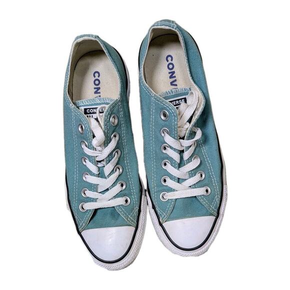 Converse CTAS Chuck Taylor Low Top 163354F Sneaker Green Women’s 7/Men’s 5 - Picture 1 of 10